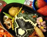 キャラ弁☆キョウリュウグリーン作り方8写真
