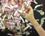 ∞本格とろ〜り炭焼きカルボナーラ∞作り方2写真