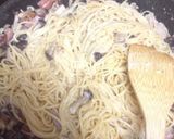 ∞本格とろ〜り炭焼きカルボナーラ∞作り方5写真