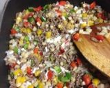 スプーンでどうぞ♪チンジャオロース丼作り方5写真