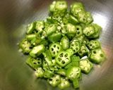簡単&スピーディー!さっぱりオクラポン酢作り方1写真