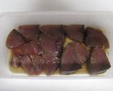 鰹漬け焼きサラダ♪作り方1写真