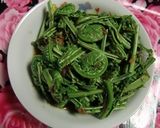 こごみの、ほんだしかつお節一夜漬け作り方5写真