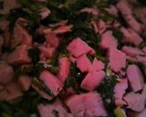簡単♪意外にあうSPAM x 春菊作り方4写真