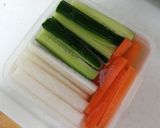 【浅漬け】野菜スティック作り方6写真