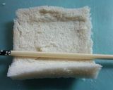 お弁当♪　ｳｲﾝﾅｰのﾊﾟﾝ巻き作り方1写真