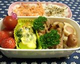 お弁当♪　ｳｲﾝﾅｰのﾊﾟﾝ巻き作り方5写真