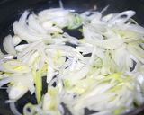 塩鯖と長葱のパスタ作り方3写真
