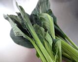 チンゲン菜のおひたし作り方1写真