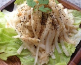 帆立缶で♪帆立と大根のわさびマヨサラダ作り方3写真