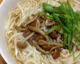 関西風おだしで！鶏キノコのあったかうどん作り方3写真