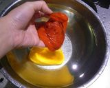 ミニトマトとパプリカのハニーレモンマリネ作り方3写真