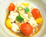 豆腐とクルミのピリ辛マヨサラダ作り方5写真