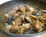 砂肝と椎茸のニンニクバター焼き作り方12写真