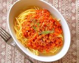 簡単☆ケチャップで作るミートソースパスタ作り方9写真