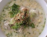 サッポロ一番塩らーめんにワンタンのせて♪作り方3写真
