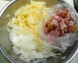 スペイン風オムレツ★たっぷりじゃがチーズ作り方1写真