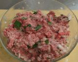 大葉入り☆和風メンチカツ作り方2写真