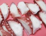 タコとトマトのカルパッチョ*梅塩昆布ドレ作り方2写真