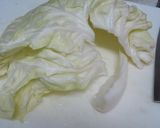 春キャベツのスパム巻き作り方1写真