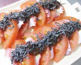 タコとトマトのカルパッチョ*梅塩昆布ドレ作り方8写真