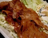 ニンニクが主張している豚肉のしょうが焼き作り方6写真