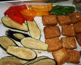 春キャベツと揚げ野菜と豆腐サウザンドレ作り方7写真