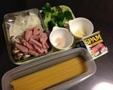簡単スパムでブロッコリーパスタ作り方1写真