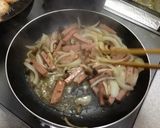 簡単スパムでブロッコリーパスタ作り方6写真