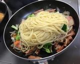 簡単スパムでブロッコリーパスタ作り方8写真