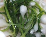 わけぎのキムチ和え作り方3写真