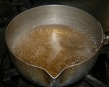 こんにゃく麺とおくらのお吸い物作り方2写真