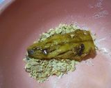 トビウオのアーモンド塗し照り焼き作り方17写真