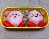 遠足お弁当 星のカービィ キャラ弁作り方6写真