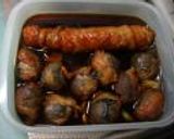 おせち●ウズラとネギの肉巻き・南蛮漬け●作り方5写真