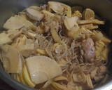 鶏肉とたけのことこんにゃくの炊いたん作り方6写真