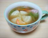 新玉ねぎ丸ごと☆鶏ガラスープポン酢仕立て作り方6写真