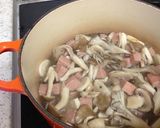 コロコロスパムときのこのスープ♪作り方4写真