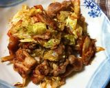 【家の食材で】簡単☆鶏キムチ炒め作り方6写真