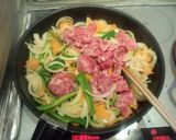 焼肉のタレ風味♪ご飯がススム肉野菜炒め♪作り方3写真