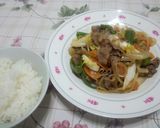 焼肉のタレ風味♪ご飯がススム肉野菜炒め♪作り方7写真