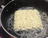 「サッポロ一番塩らーめん」～豚キムチ編～作り方3写真