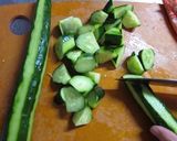 胡瓜とカニカマの蜂蜜マヨネーズ和え作り方1写真