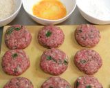 大葉入り☆和風メンチカツ作り方3写真