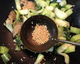 食をそそる！チンゲン菜の青菜炒め作り方5写真