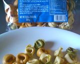 パスタ in 味噌汁作り方1写真