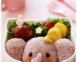 ぞうさんのお弁当＊キャラ弁作り方3写真