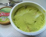 グラス不要 簡単パフェ 抹茶編作り方2写真