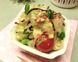 たっぷり野菜の　甘酸っぱい塩こんぶ和え作り方9写真