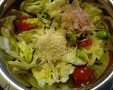 たっぷり野菜の　甘酸っぱい塩こんぶ和え作り方8写真